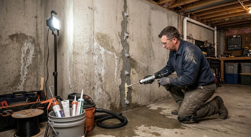 Foundation Leak Repair in Columbus, OH