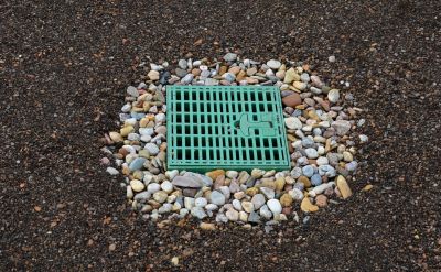 Prevents yard flooding during heavy rain.