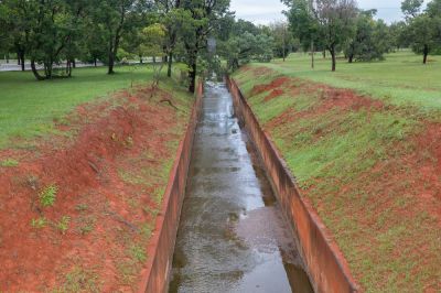 Swales or Shallow Ditches
